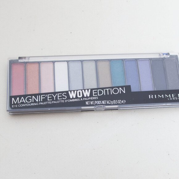 Rimmel London - Magnif'eyes Eyeshadow Palette - WOW Edition NEW IN PACKAGING - Picture 3 of 4